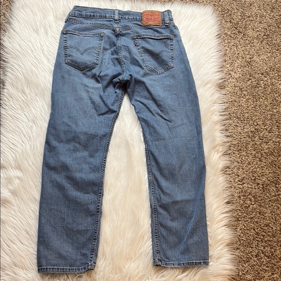 Levi's Men’s 505 Regular Fit Jeans, 33x30 - Picture 12 of 14
